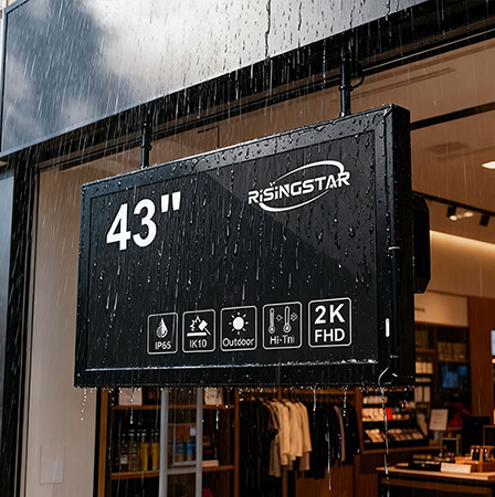 Industrial Display Front