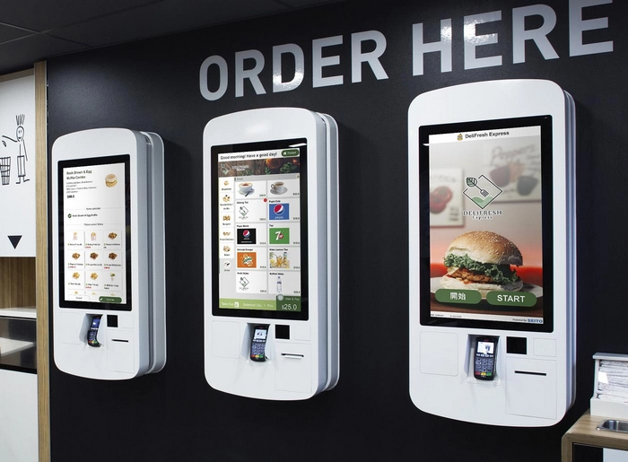 Restaurant Self-Service Ordering Kiosk