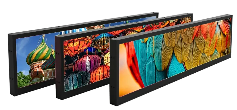 Stretched Bar LCD Display