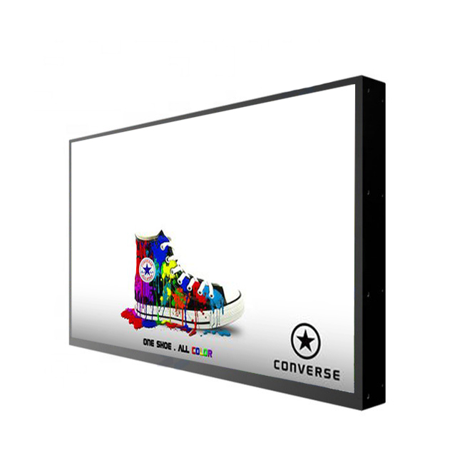 Industrial floor stand touch screen digital signage