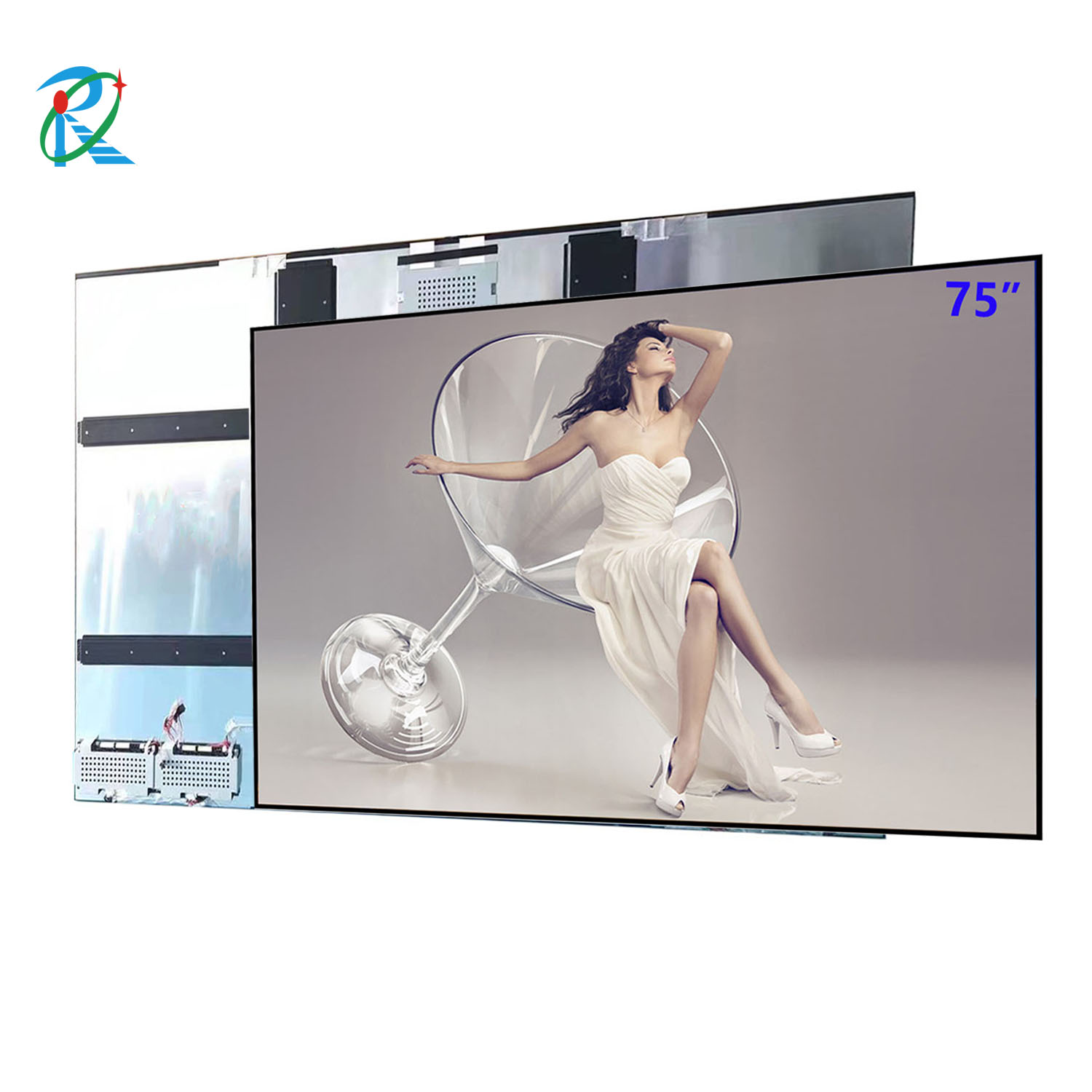 75inch 2500nits  high brightness outdoor lcd display panel
