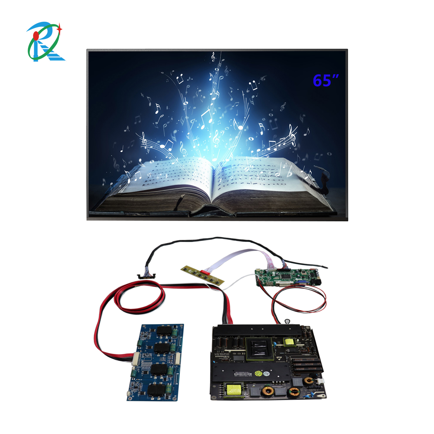 65 Inch 2000nit Outdoor tft lcd digital advertising display signage