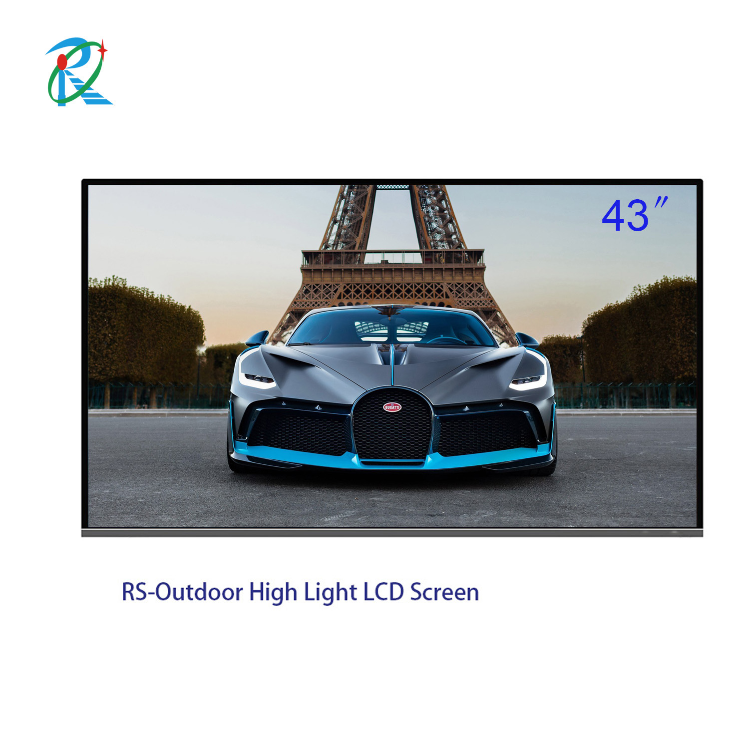 43 inch 3000 nits outdoor high brightness LCD display