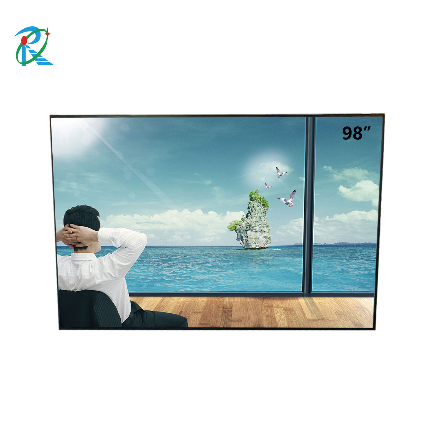 98 inch 3840x2160 Pixel 2500 nits UFHD outdoor advertising display lcd monitor