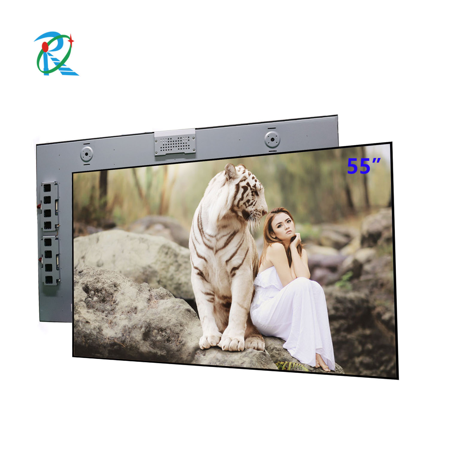 1920*1080(RGB) 55 inch High Brightness 500-5000nits HD LCD Screen  For Outdoor TV Show