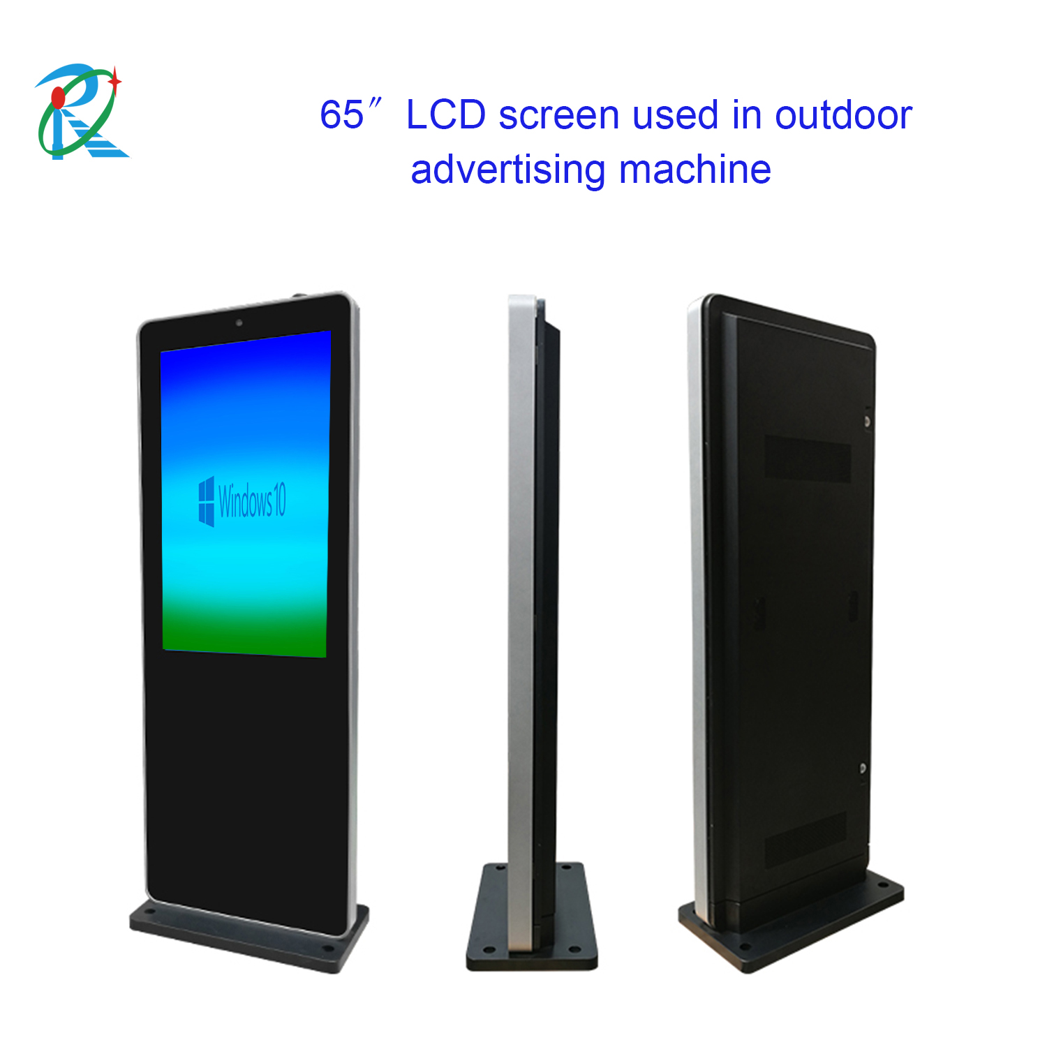 65 Inch 2000nit Outdoor tft lcd digital advertising display signage