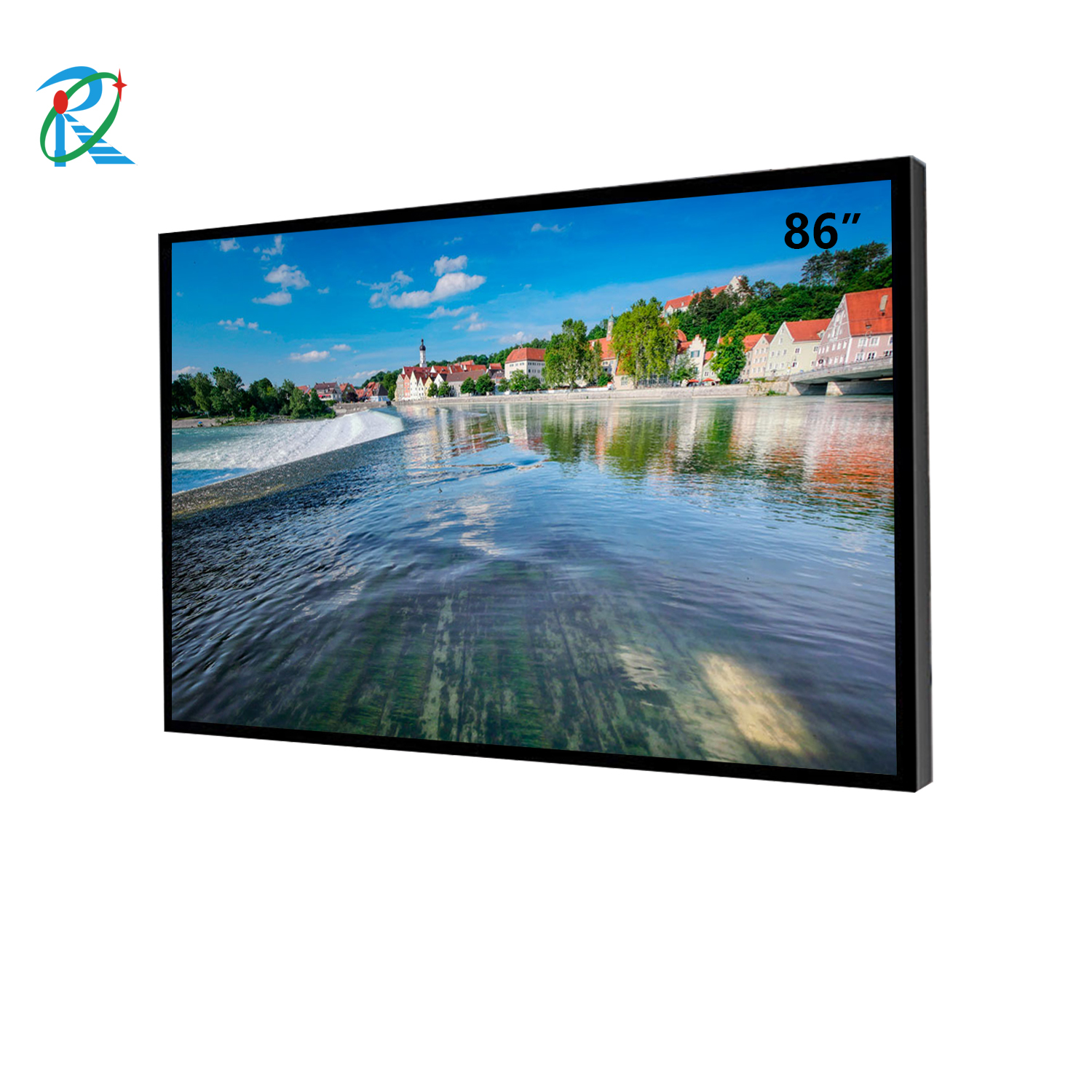 86inch UHD 4K outdoor signage lcd open frame screen 