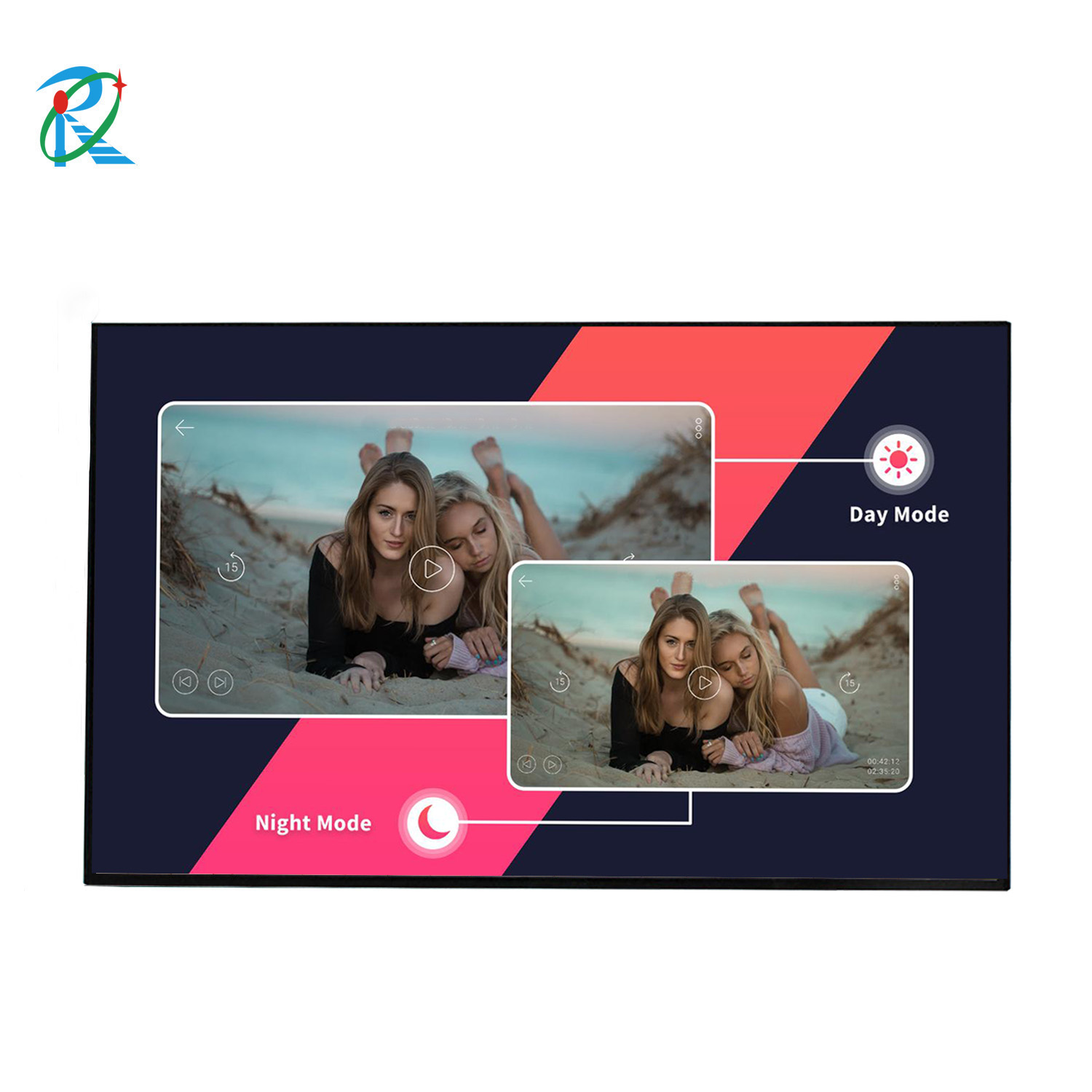 Sun readable 32"  UHD  lcd  moudle for outdoor advertising display