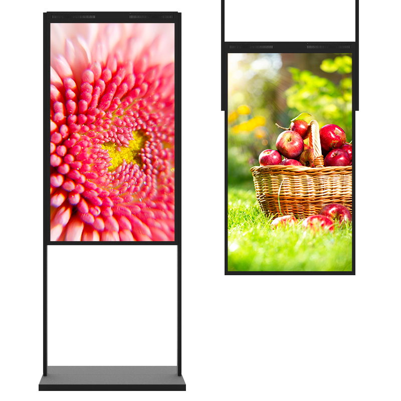 43 inch RisingLCD double side high brightness window-facing Display 4000 nits