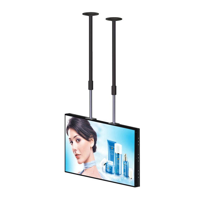 75" high brightness window facing hanging display 2500 cd/m²