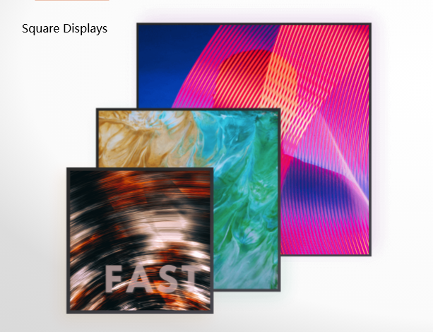  P398SVN01.0 39.8" Square-Shaped Display