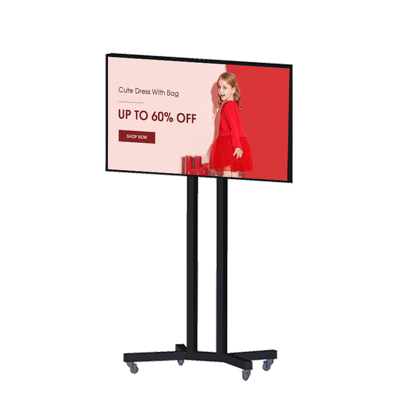 75" high brightness window facing hanging display 2500 cd/m²