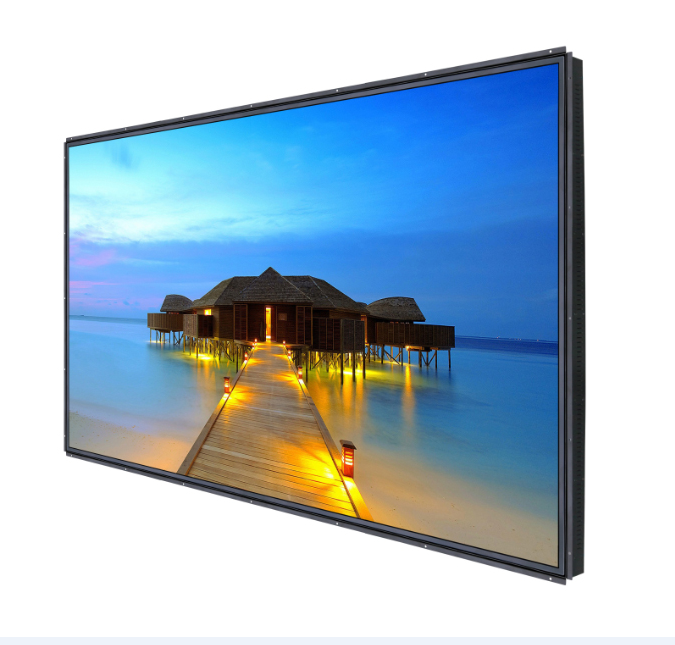 75 inch Big Size outdoor open frame monitor with 2500 nits high brightness