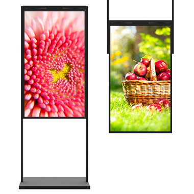 43 inch RisingLCD double side high brightness window-facing Display 