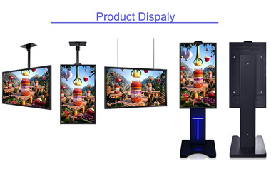 55" double side high brightness window facing display