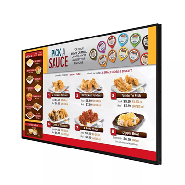 2000 nits high Brightness 49inch window facing display for US