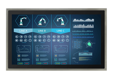 21.5 inch industrial touch LCD monitor with  1000 nits high brightness