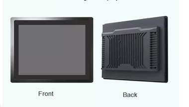 18.5 inch industrial display with touch screen