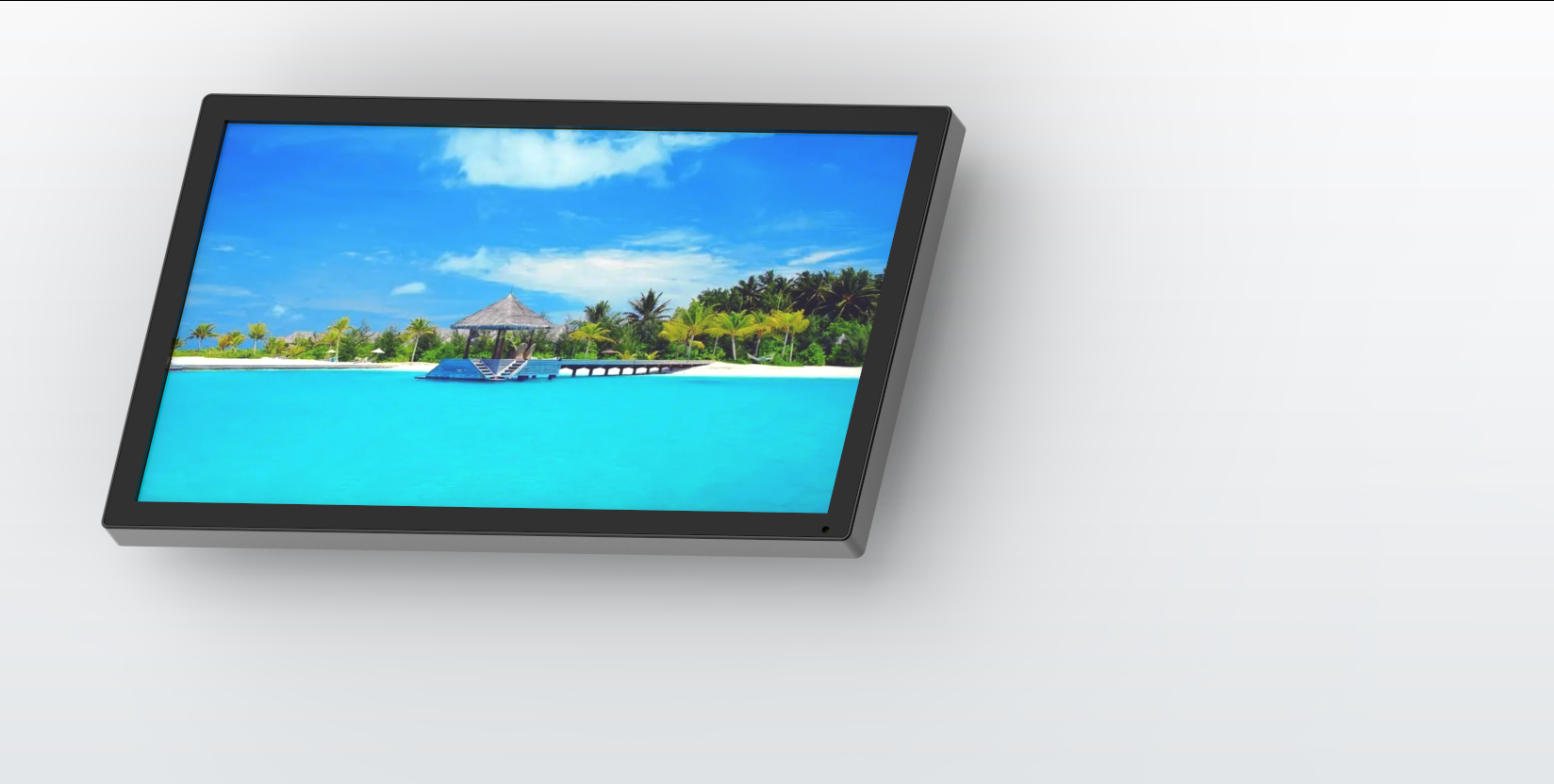 Sunlight readable 21.5 inch open frame high Tni LCD display