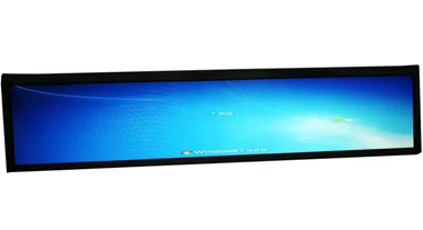 24 inch ultra wide stretched LCD digital signage display