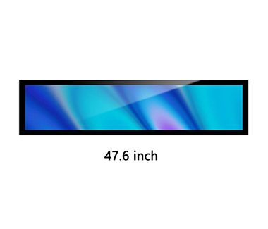 47.6 inch ultra wide stretch TFT LCD Bar with 1500 nits high brightness
