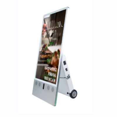43 inch Outdoor Battery powered digital LCD display A-Frame board
