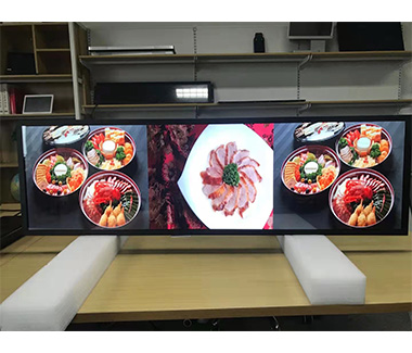 47.6 inch ultra wide stretch TFT LCD Bar with 1500 nits high brightness