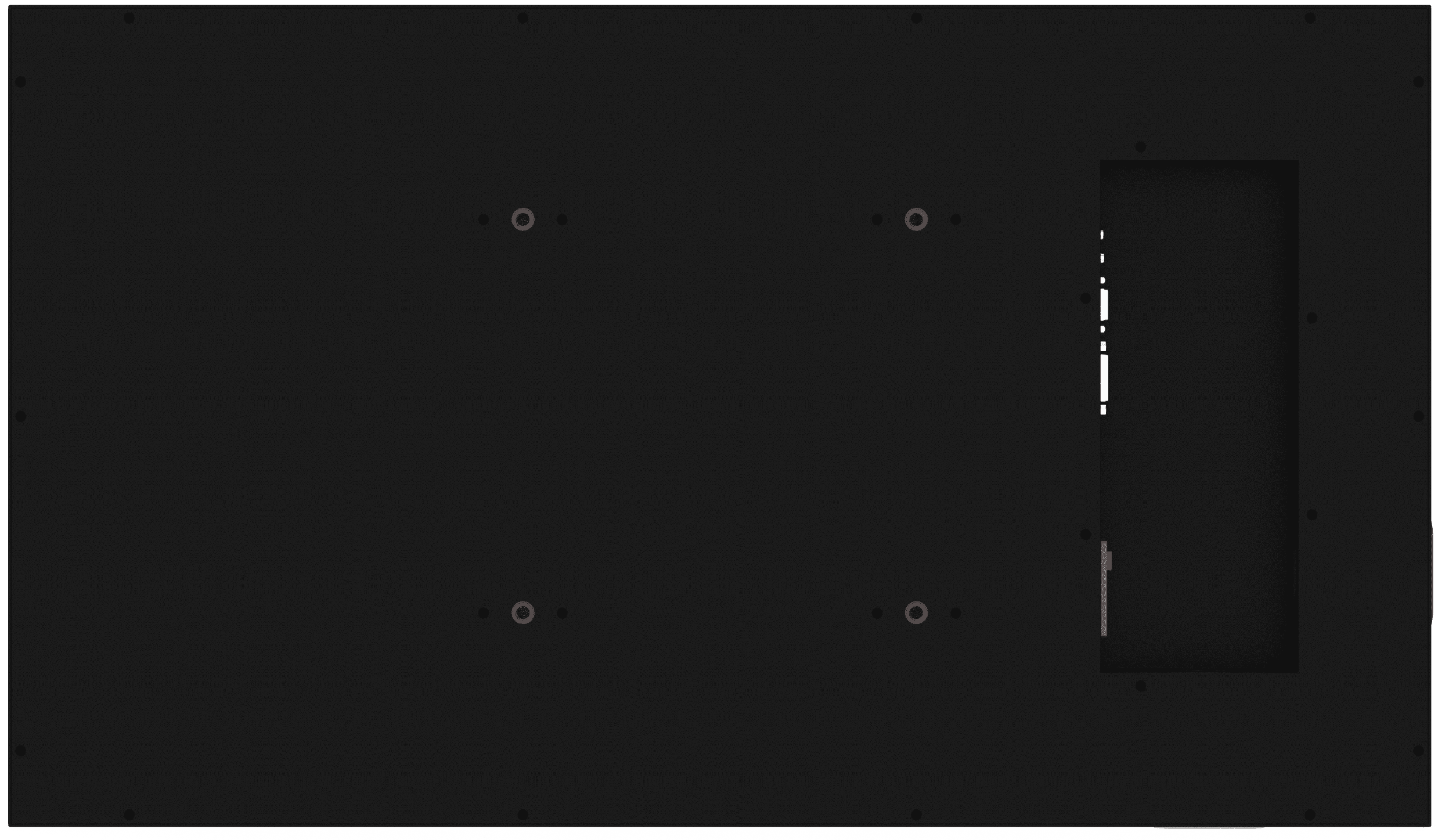 32 inch High Brightness window facing LCD display 