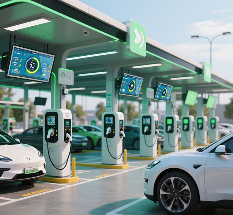 13.3 Inch EV Charging Station Touch Monitor