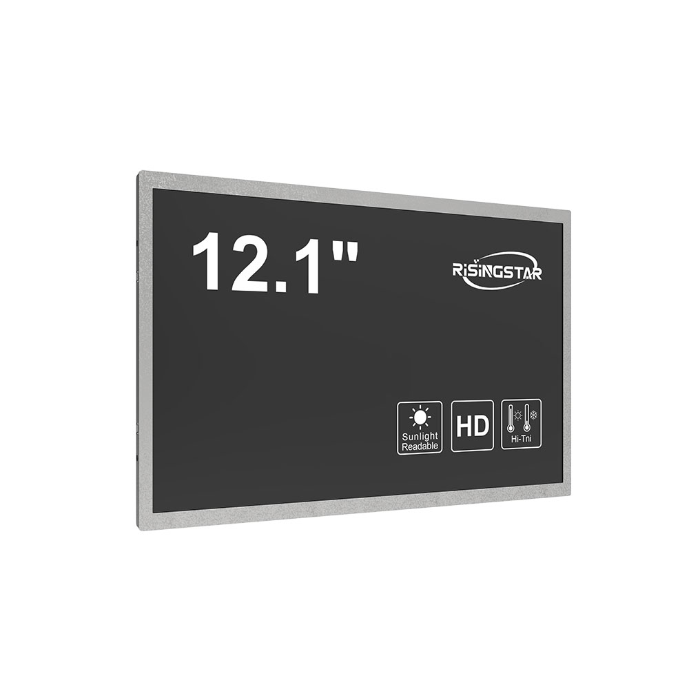 12.1 inch high brightness industrial LCD panel, 1280 X 800 resolution