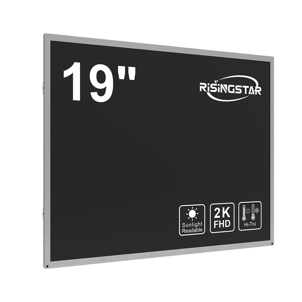 19 inch sunlight readable square LCD panel with 1500 nits brightness