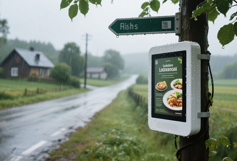 21.5 inch 1500 nits Wall-Mounted LCD Display 