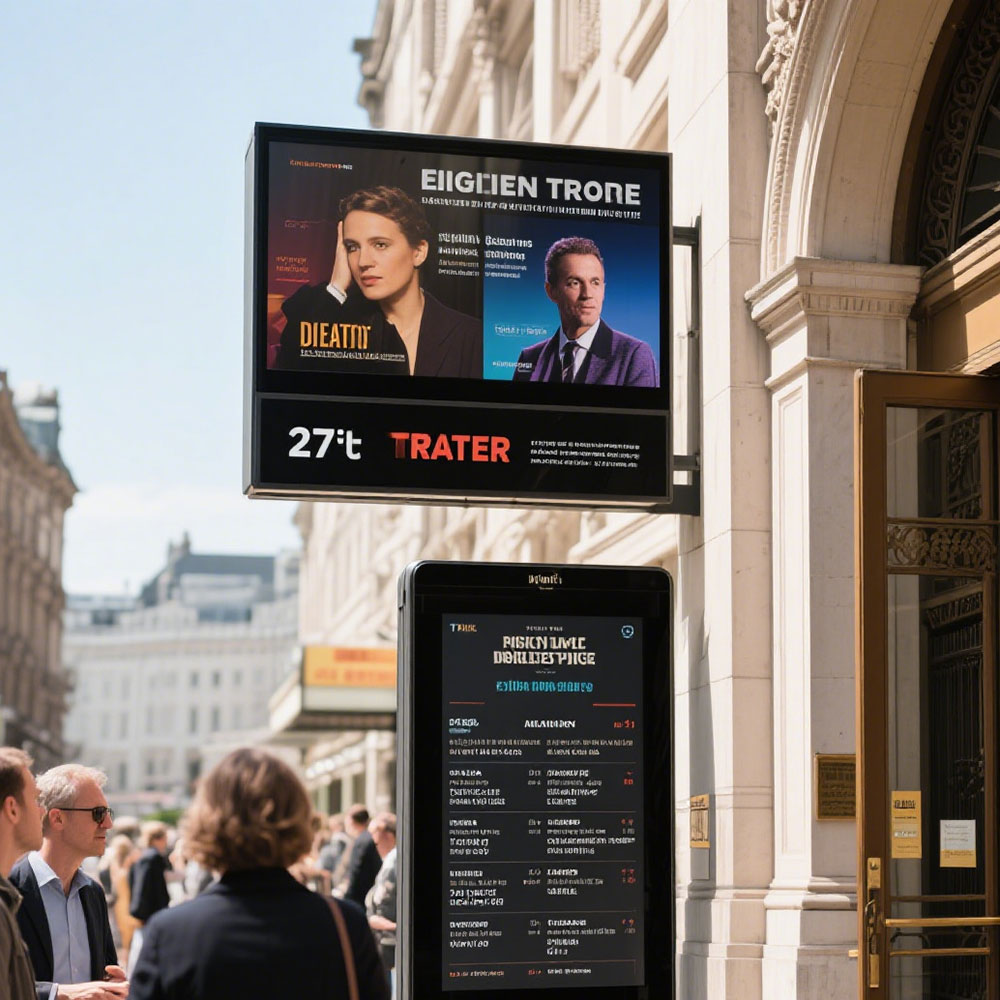 43 inch 700 nits high brightness LCD panel 