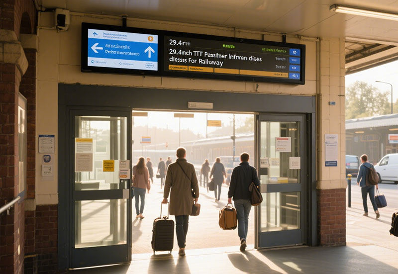 29.4 Inch Tft Passenger Information Displays For Railways