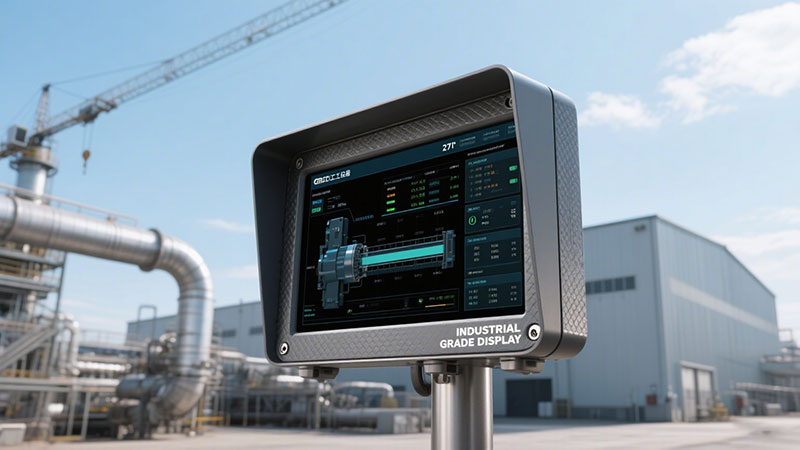 27 inch 4K UHD high brightness digital signage display