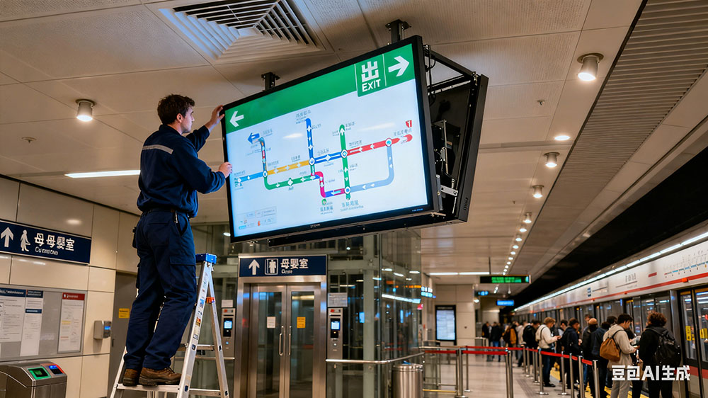 65 inch high brightness open frame TFT LCD monitor