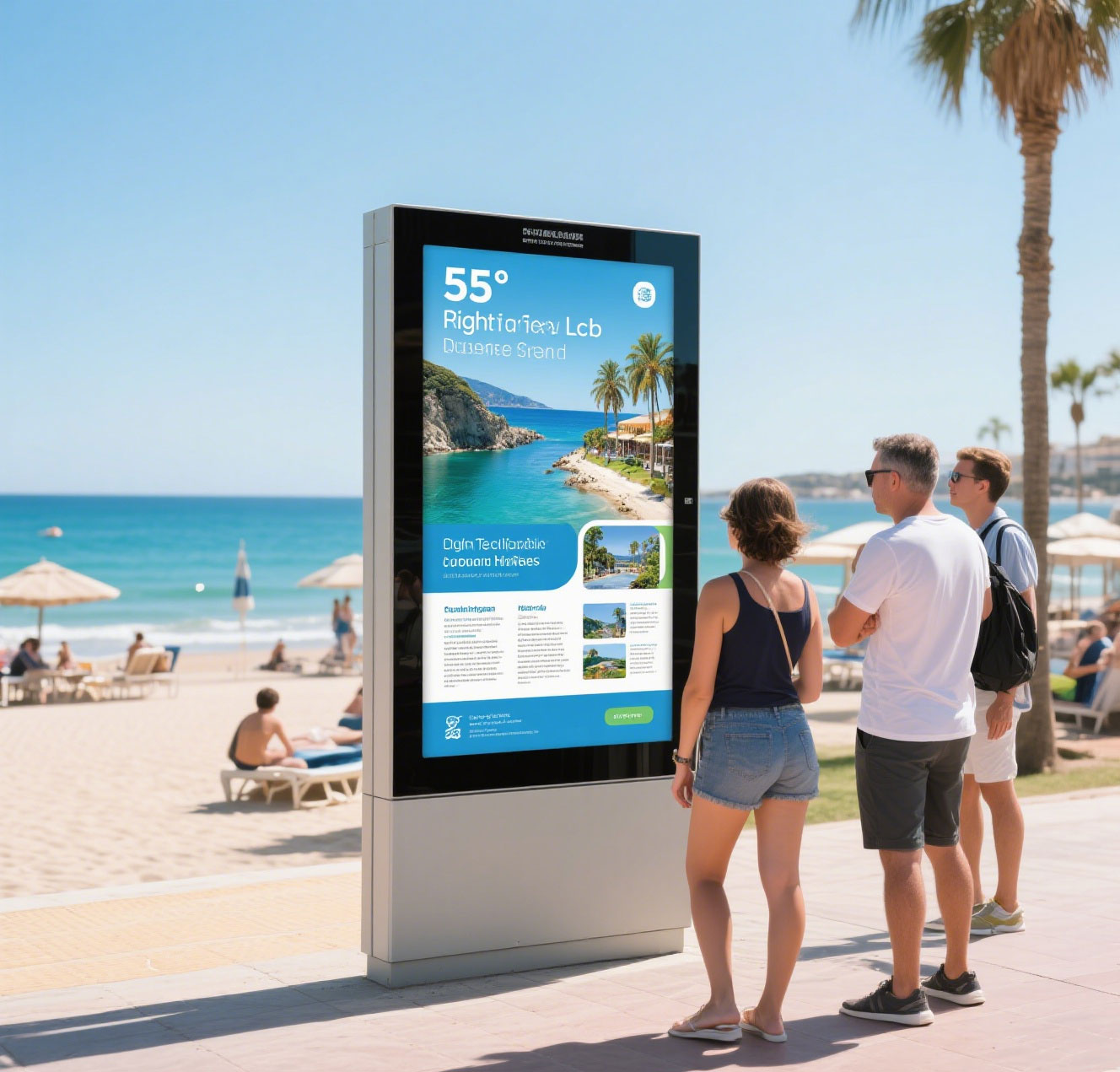 49" Ultra High Brightness TFT/IPS LCD Screen