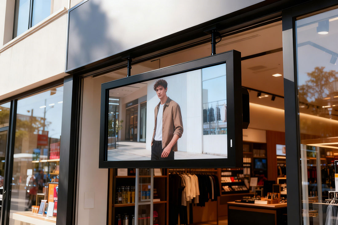 55 Inch Maintenance Free Waterproof Digital Display