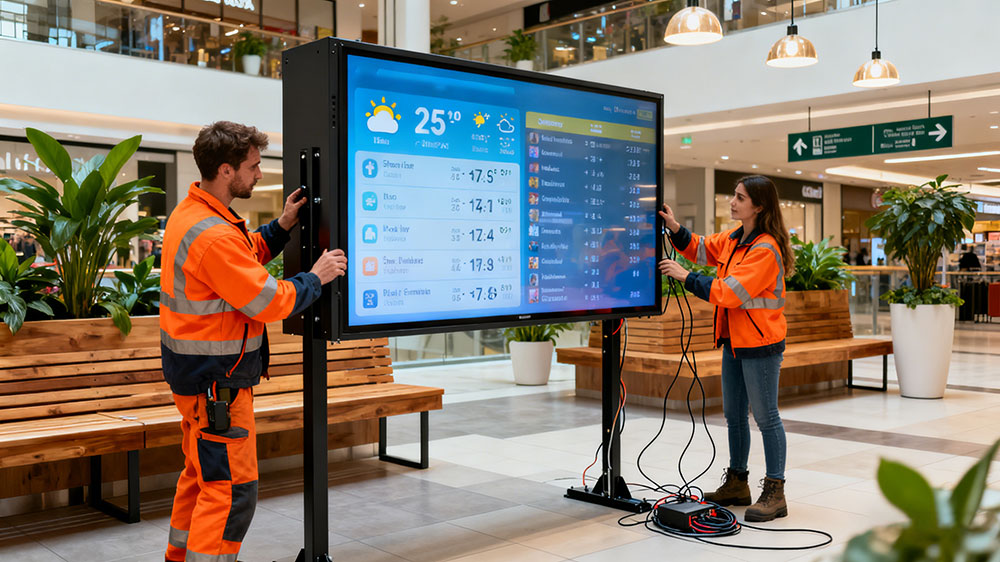 75 inch high brightness open frame TFT LCD panel