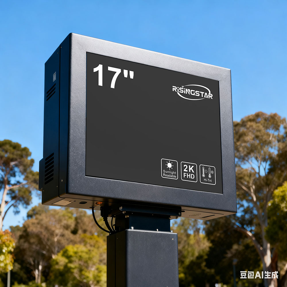 17" High Brightness 4:3 TFT/IPS LCD Screen