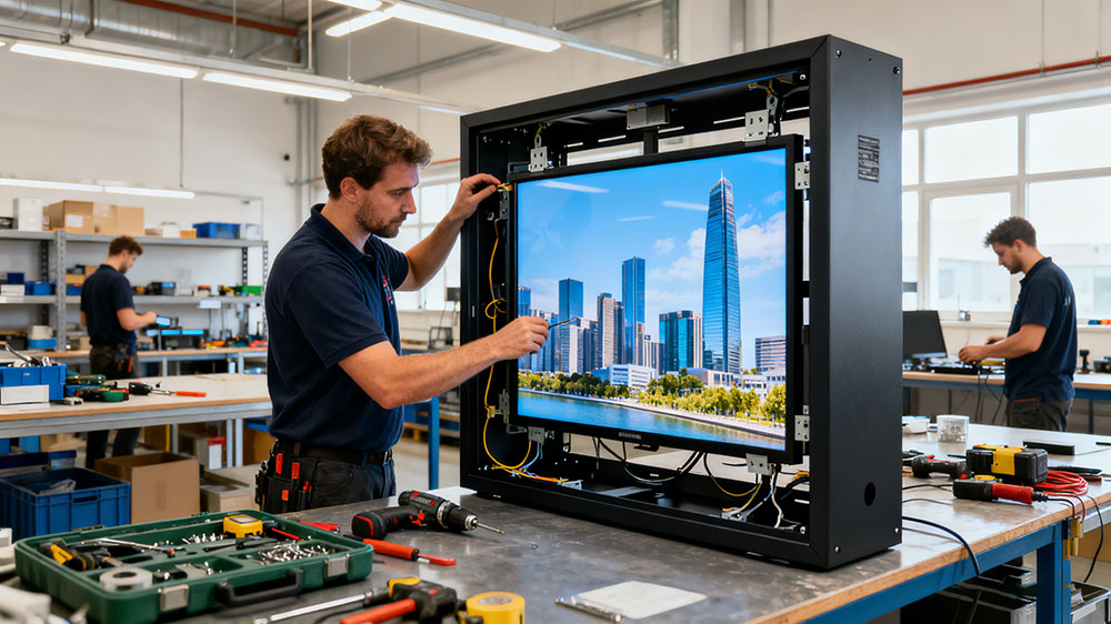 32 Inch High Brightness Open Frame LCD Monitor