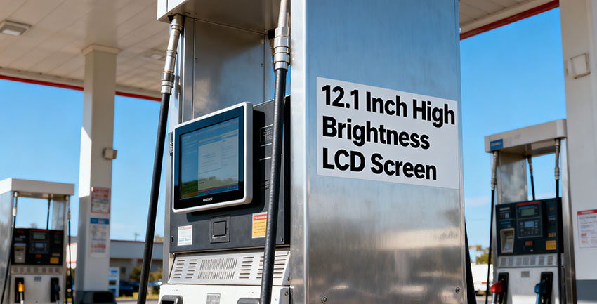 12.1" High Brightness LCD Screen