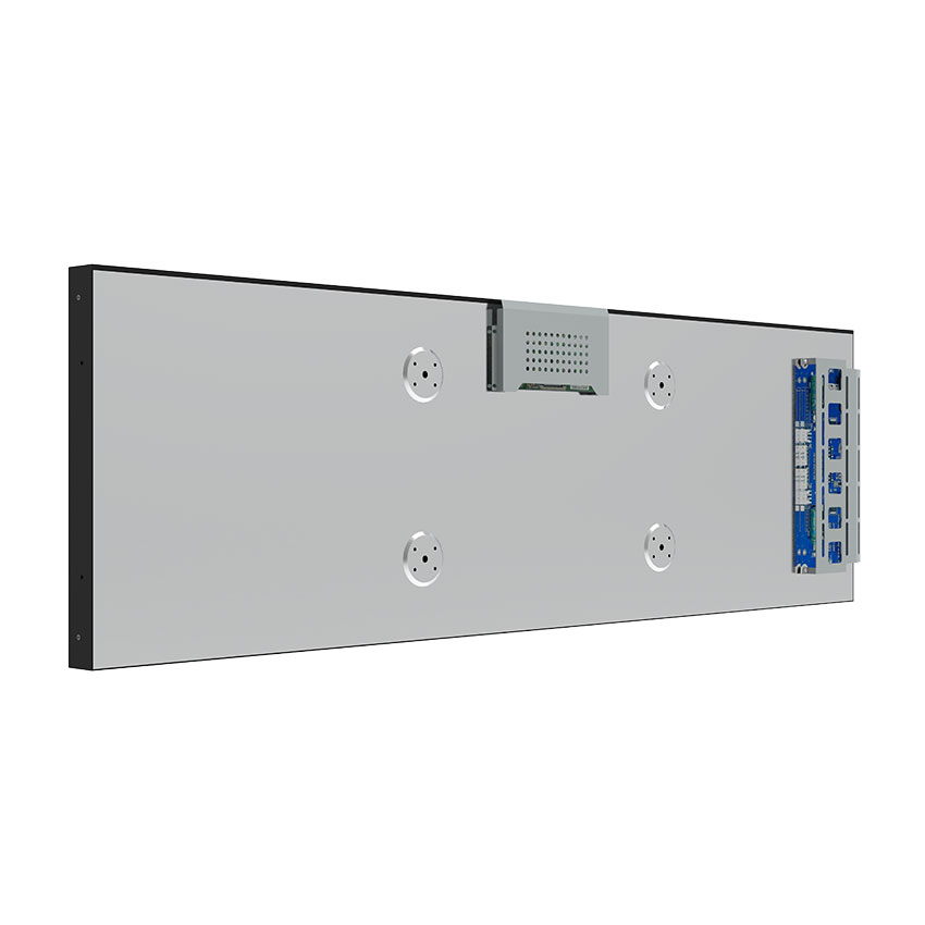 49.5" High Brightness Stretch LCD Display For Passenger Information Display