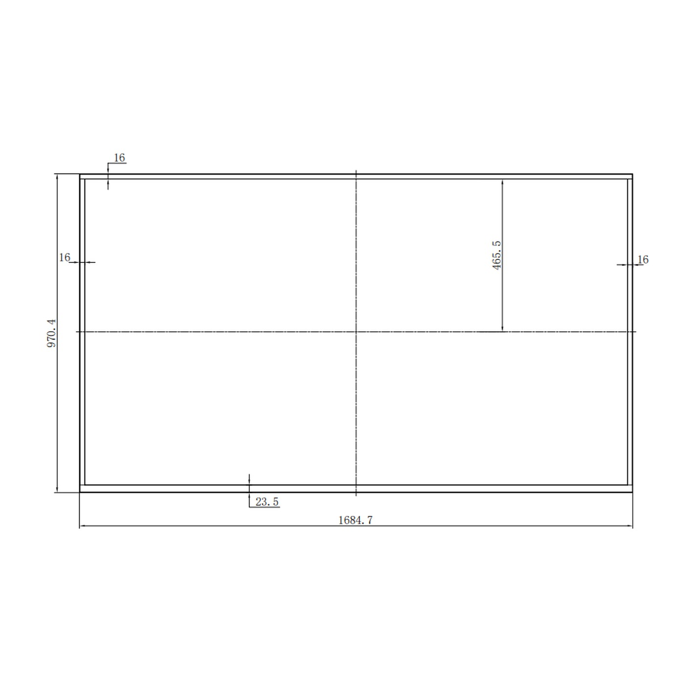 RS750DGY-ND20 75" 2000 Nits High Brightness Panel