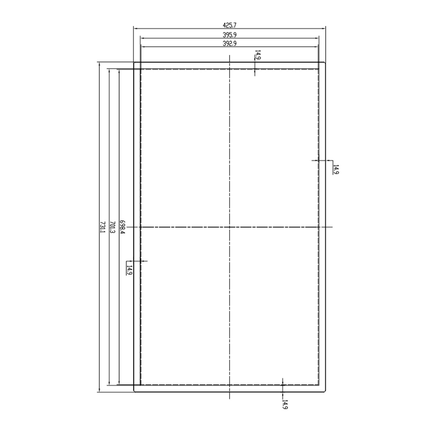 RS320EUY-GE15 32" 1500 Nits Sunlight Readable Panel