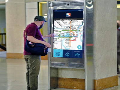 Display Requirements for Railway Station Kiosks