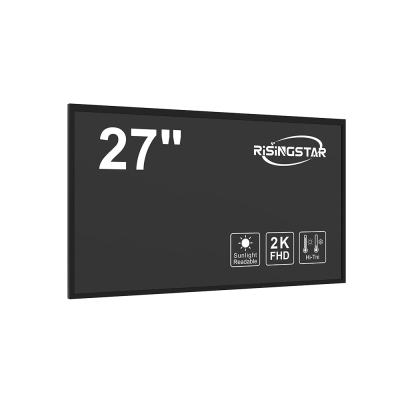 27 inch 4K UHD high brightness digital signage display
