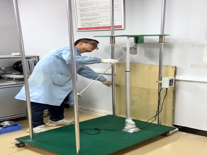 IK10 Impact Test on 5mm Single-layer Tempered Glass: 20J Energy Verification