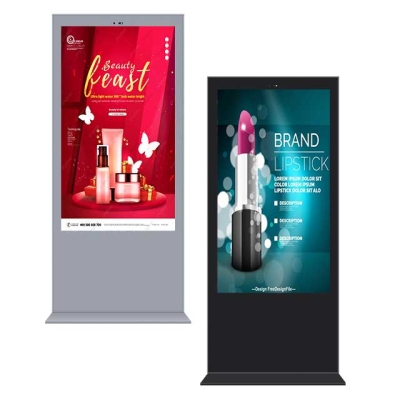 RisingStar 86” 4K UHD outdoor Digital Signage Display with 3000 nits high brightnesss