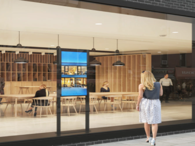 Types of digital signage for shop window?